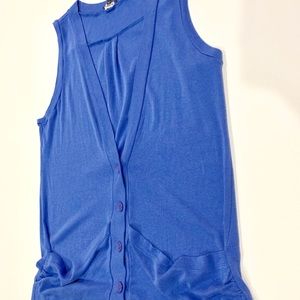 Express long v-neck cardigan